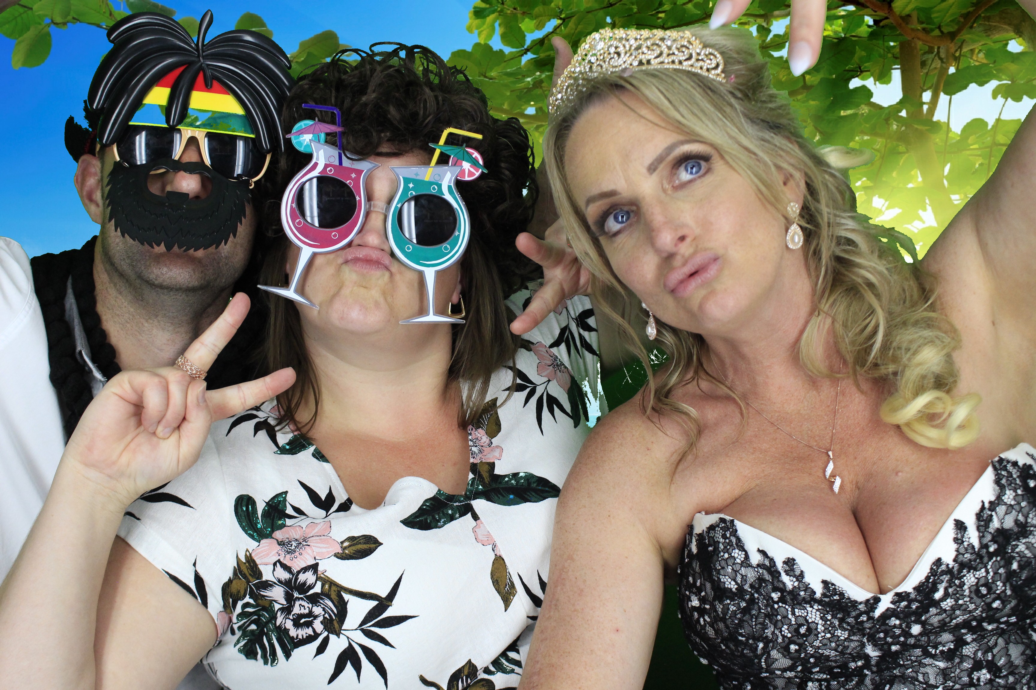 Jennie & Graham's wedding vow renewal  | View more photos from the event at gallery.myphotoboothexperience.co.uk/u/MyPhotoBoothExperienceLtd/Jennie-Grahams-wedding-vow-renewal